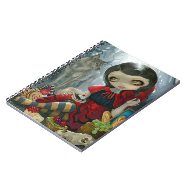 "Red Riding Hood's Picnic" Notebook (Left Side)