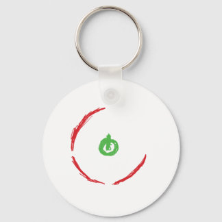 Red Ring Of Death Keychain