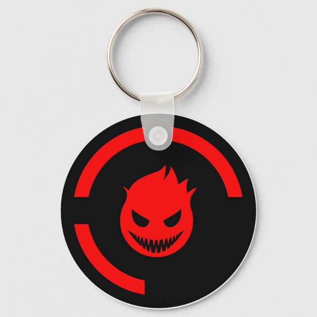 Red Ring of Death Keychain (Front)