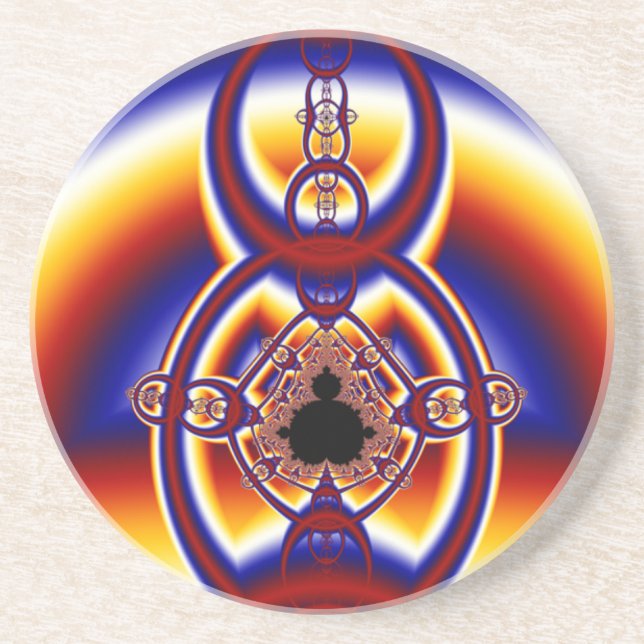 Red Rings 2 Coaster (Front)