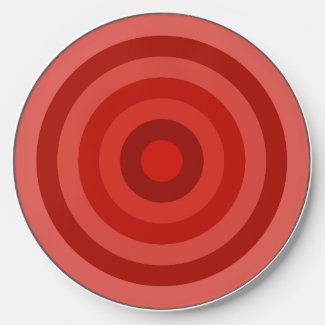 Red Rings Wireless Charger