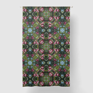 Red Ripe Apples On Tree Abstract Art Blackout Curtains