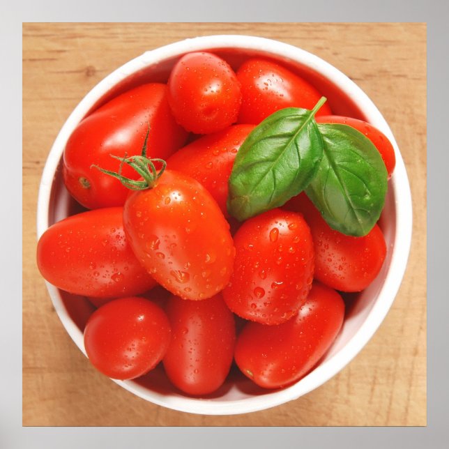 Red Ripe Tomatoes Poster (Front)