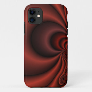 red ripple iPhone 11 case