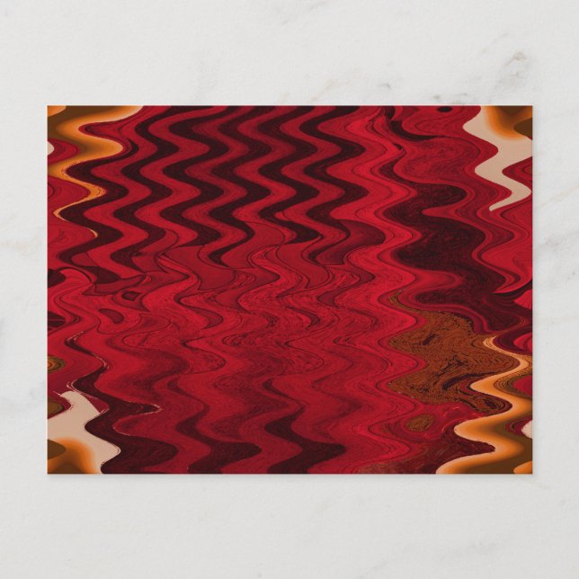 red ripple postcard (Front)