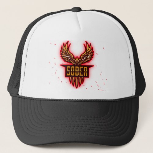 Red Rising Phoenix Trucker Hat