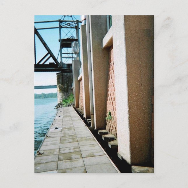 Red River Dock Postcard (Front)