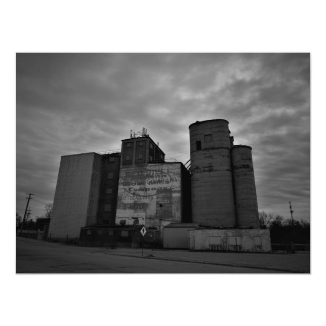 "Red River Flour Mill" Photo Print (Front)