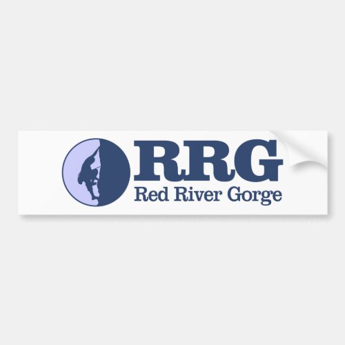 Red River Gorge Climbing Bumper Sticker