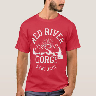 Red River Gorge Hike Kentucky Parks Hiking funny T-Shirt