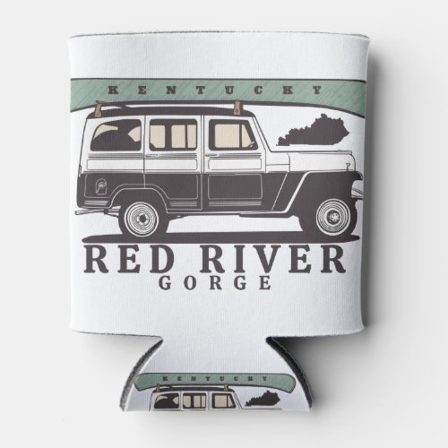 Red River Gorge Kentucky Can Cooler