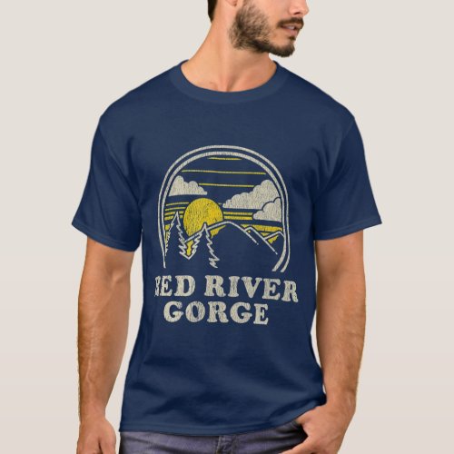 Red River Gorge Kentucky KY  Vintage Hiking T_Shirt