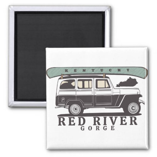 Red River Gorge Kentucky Magnet