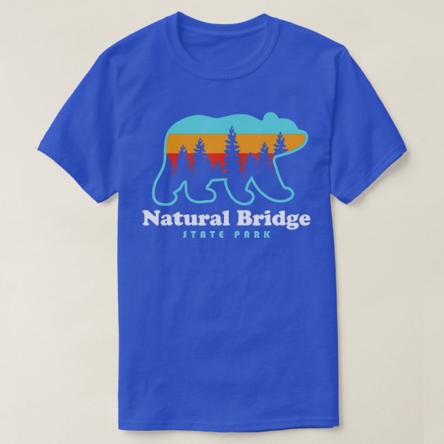 Red River Gorge Kentucky Natural Bridge State Park T-Shirt (Design Front)