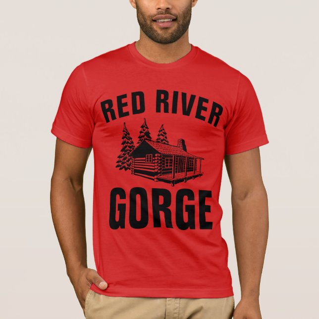 RED RIVER GORGE KENTUCKY T-shirts (Front)