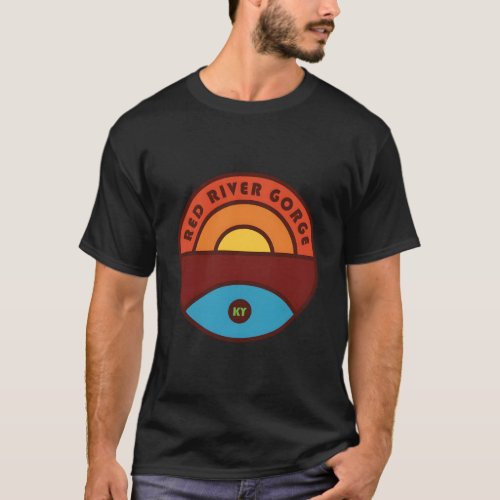 Red River Gorge Kentucky Trail T_Shirt