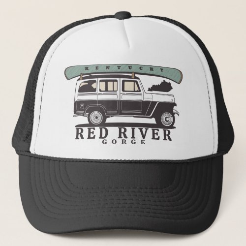 Red River Gorge Kentucky Trucker Hat