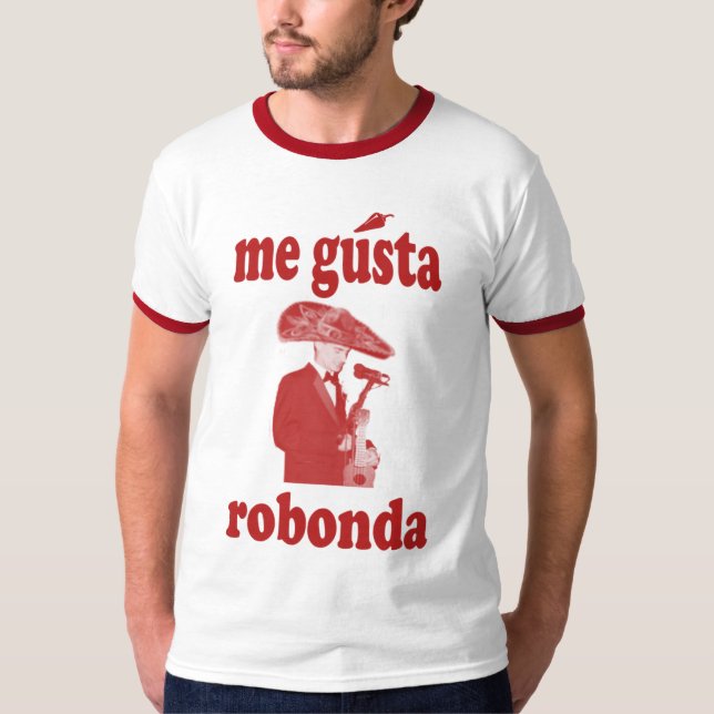RED ROBBY TEE (Front)