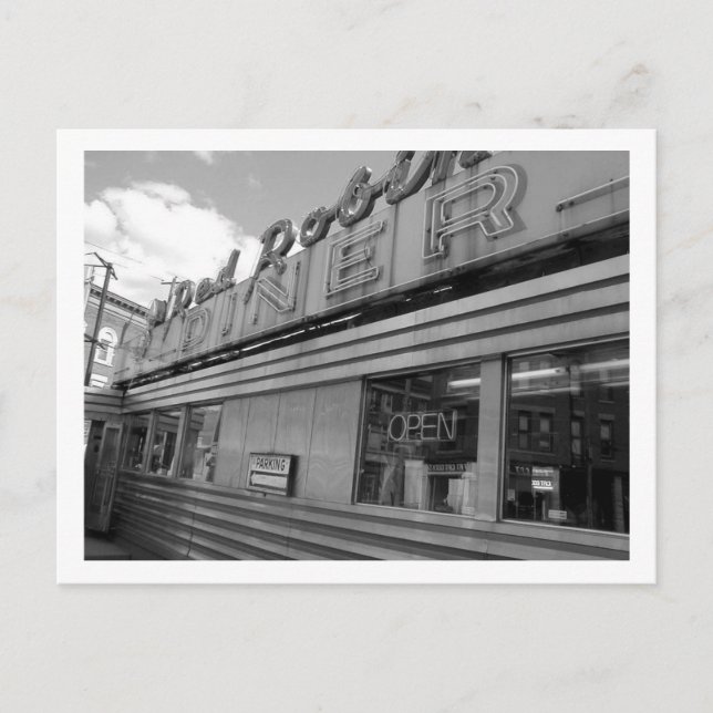 Red Robin Diner Postcard (Front)