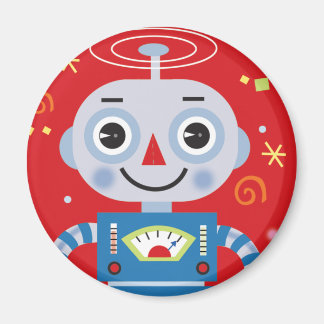 red robot magnet