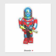 RED ROBOT STICKER