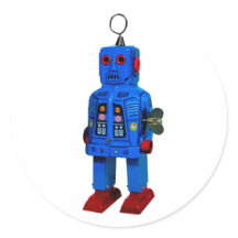 RED ROBOT STICKER