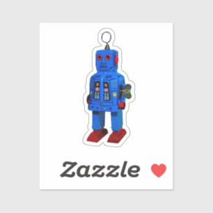 RED ROBOT STICKER