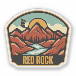 Red Rock, British Columbia Sticker