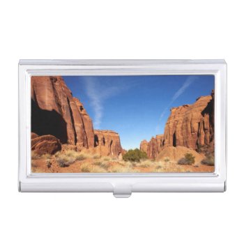 Red Rock Canyon Business Card Case by uscanyons at Zazzle
