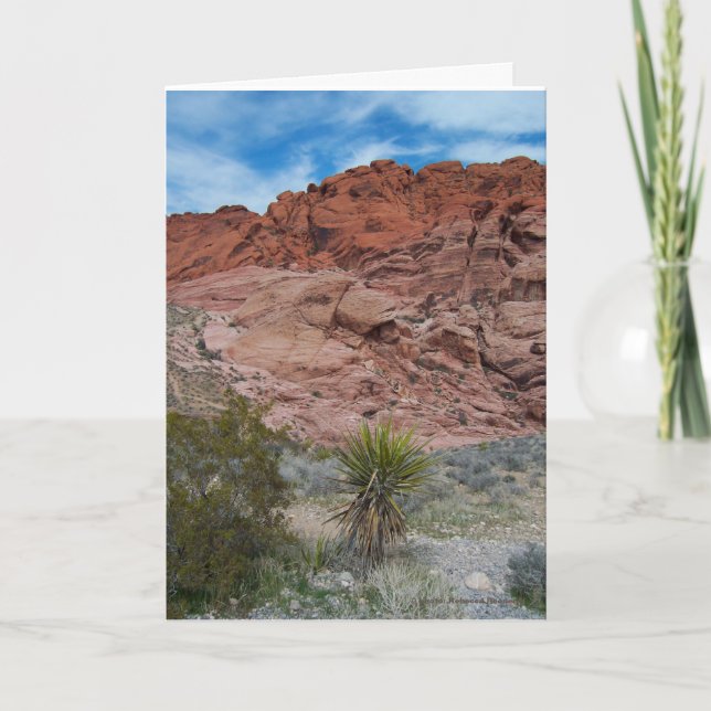 Red Rock Canyon Conservation Area Card (Front)
