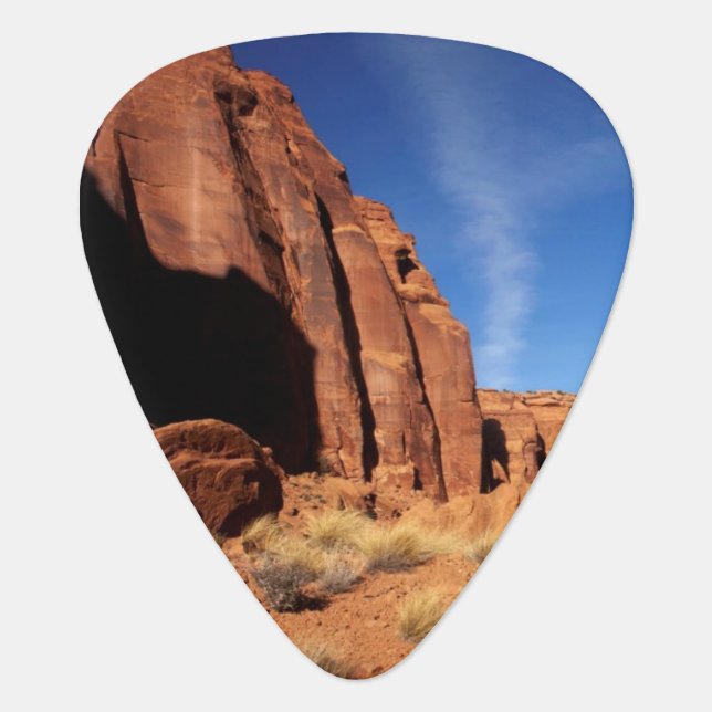 Red Rock Canyon Guitar Pick (Front)