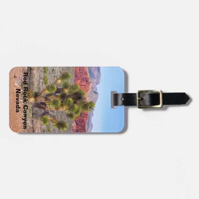 Red Rock Canyon Las Vegas Nevada  Luggage Tag (Front Horizontal)