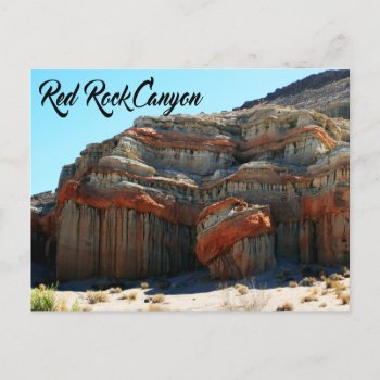 Red Rock Canyon Las Vegas Nevada United States Usa Postcard by merrydestinations at Zazzle
