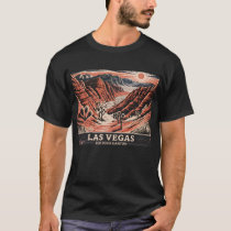 Red Rock Canyon Las Vegas Retro Vintage Travel WPA