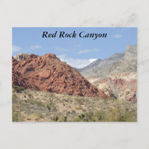 Red Rock Canyon, Mojave Desert, Near Las Vegas Postcard