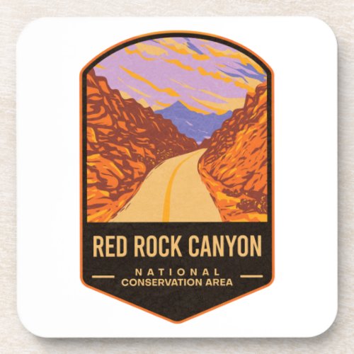 Red Rock Canyon National Conservation Area Beverage Coaster