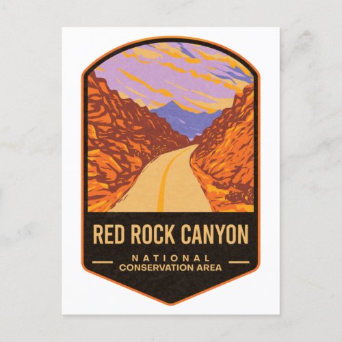 Red Rock Canyon National Conservation Area Postcard