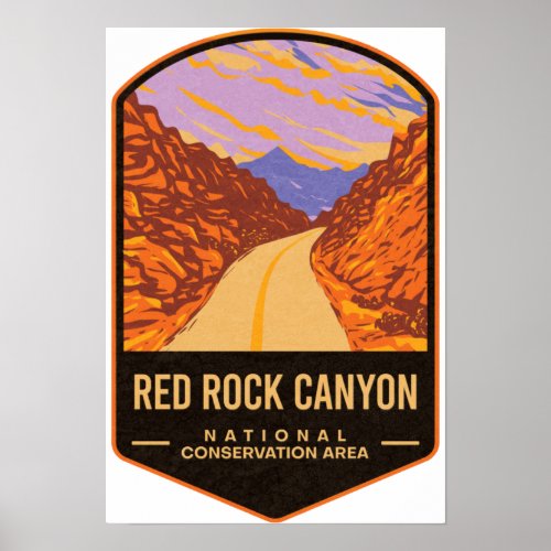 Red Rock Canyon National Conservation Area Poster