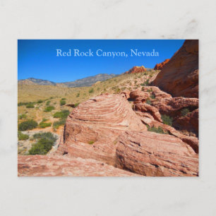 Red Rock Canyon near Las Vegas Boulevard Postcard