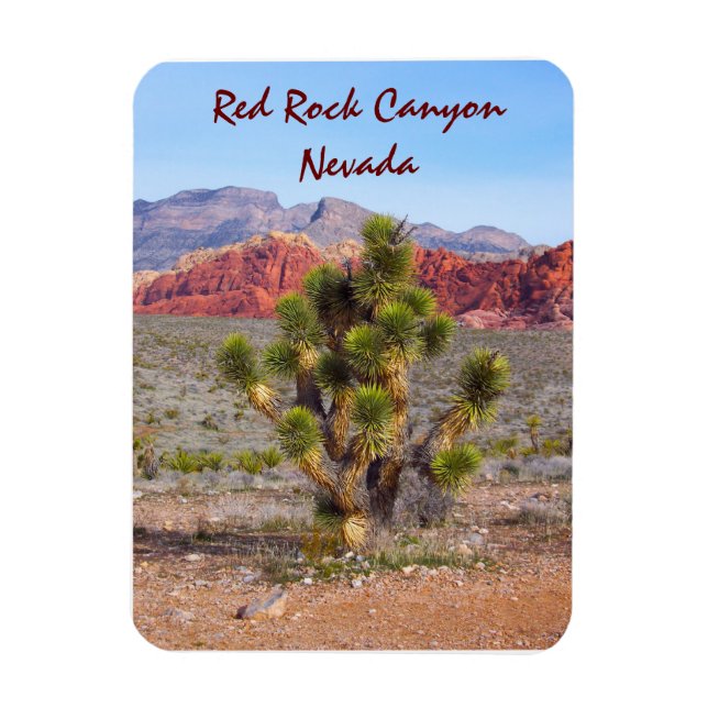 Red Rock Canyon Near Las Vegas, Nevada Magnet (Vertical)