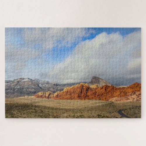 Red Rock Canyon Nevada landscape Jigsaw Puzzle