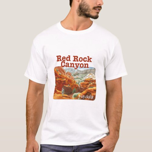 Red Rock Canyon Nevada T_Shirt