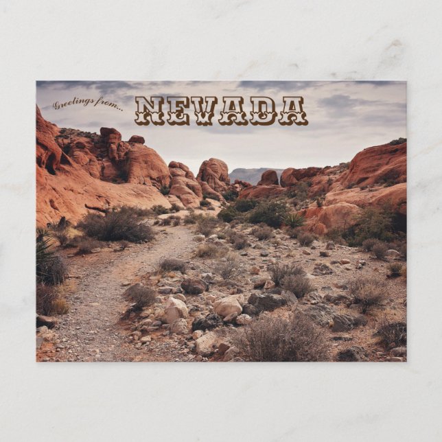 Red Rock Canyon Nevada United States Postcard (Front)