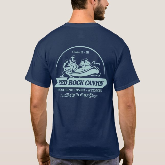 Red Rock Canyon (rafting 2) T-Shirt (Back)