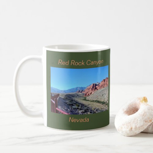 Red Rock Canyon Rock Formation Coffee Mug