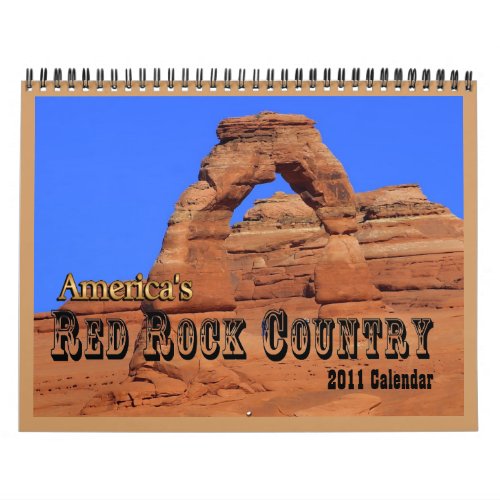Red Rock Country 2011 CALENDAR