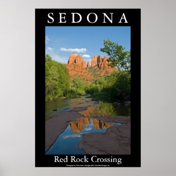 Red Rock Crossing In Sedona 4160 Poster by SedonaPosters at Zazzle