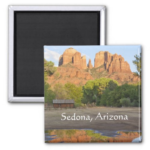 Red rock crossing Sedona Arizona Magnet