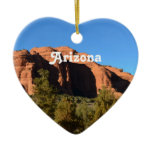 Red Rock in Sedona Ceramic Ornament