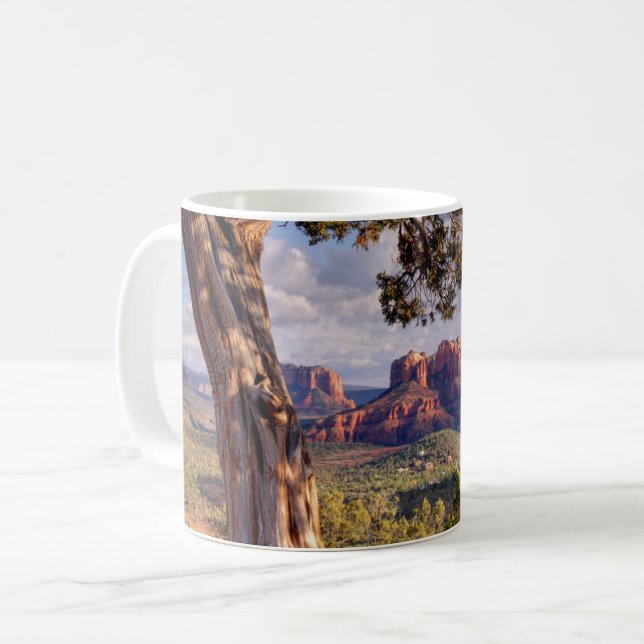 Red Rock | Sedona Arizona Coffee Mug (Front Left)
